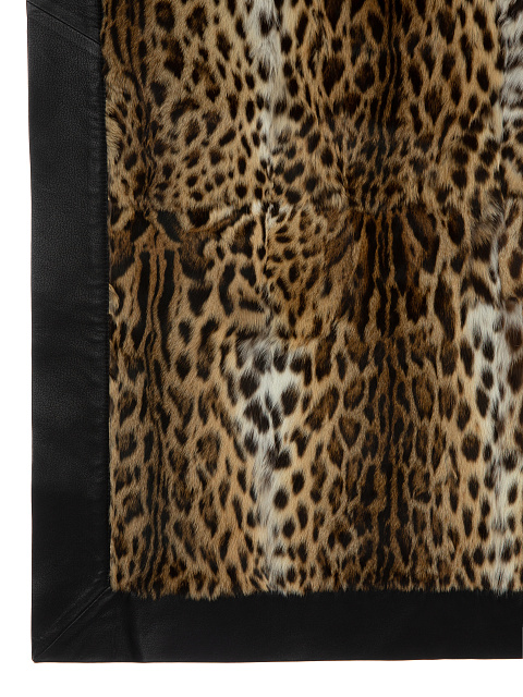 Brown Wild Cat Fur Wrap, 2