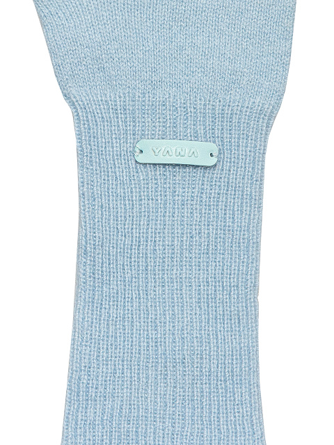 Light Blue Cashmere Gloves, 2