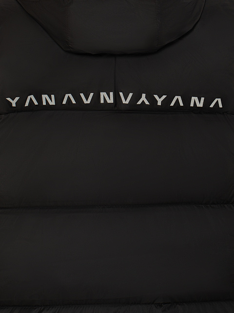 Black Unisex Hooded Puffer Jacket, 5 Black Unisex Hooded Puffer Jacket, 5