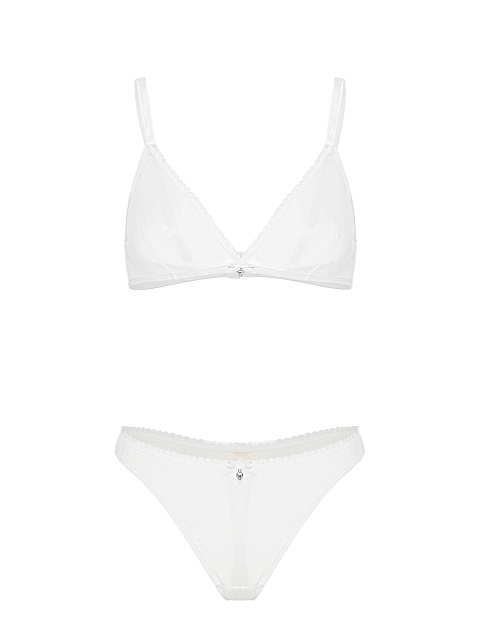 White Mesh Lingerie Set, 1 White Mesh Lingerie Set, 1