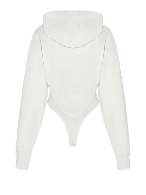 Milky footer hoodie, 2 Milky footer hoodie, 2