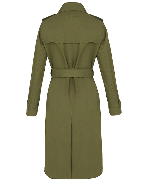 Khaki Cotton Trench Coat, 3 Khaki Cotton Trench Coat, 3