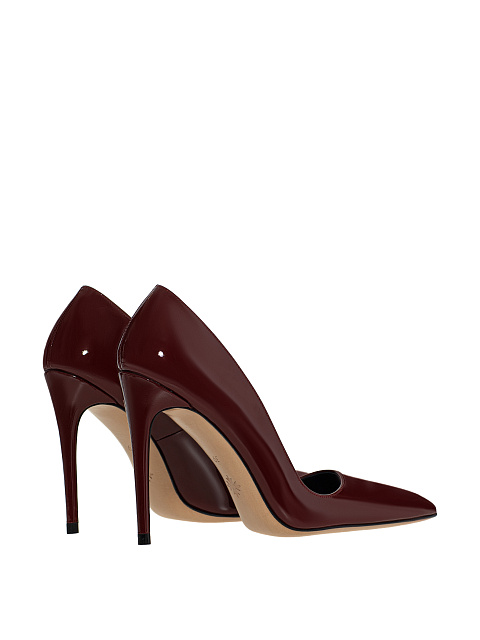 Burgundy pumps, 4