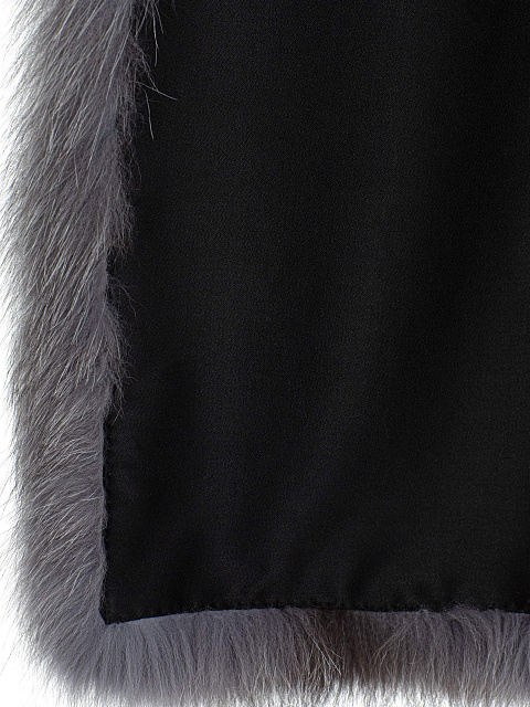 Fox fur scarf, 3