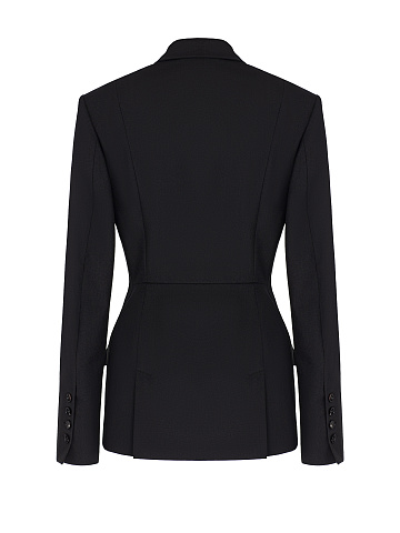 Black wool blazer, 2