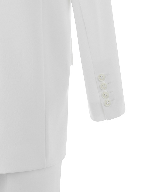 Optic White Trouser Suit, 3