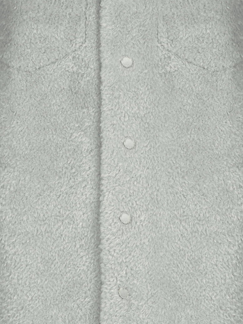 Grey Faux Fur Coat, 3