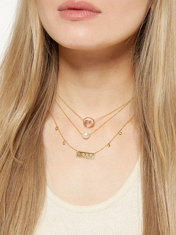 Gold & Pearl Necklace, 2