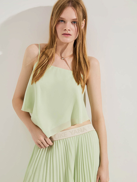 Mint camisole top with thin straps, 2 Mint camisole top with thin straps, 2