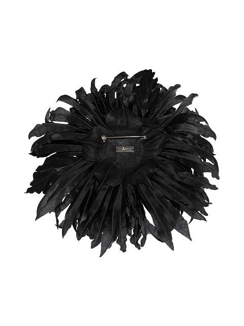 Black organza brooch, 4 Black organza brooch, 4