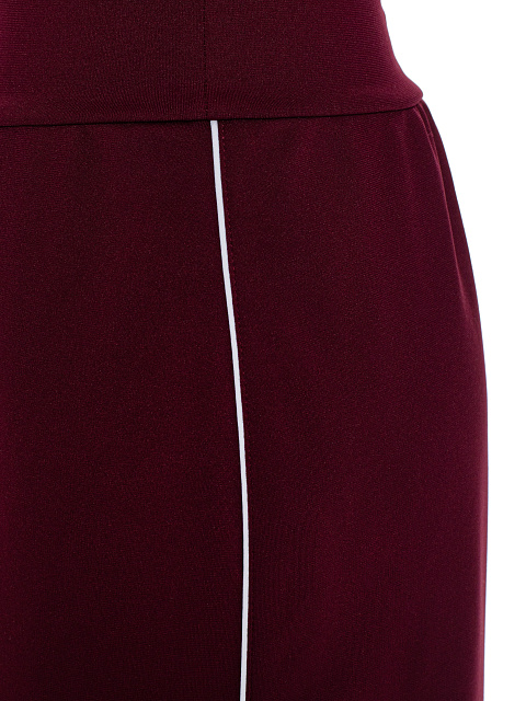Bordeaux Tracksuit Of Sweatshirt And Mini Skirt, 7 Bordeaux Tracksuit Of Sweatshirt And Mini Skirt, 7