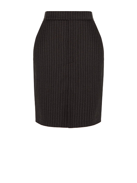 Grey striped skirt, 1 Grey striped skirt, 1