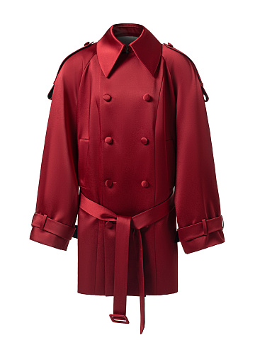 Two‑tone trench coat, 2