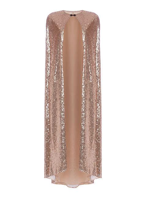 Golden Sequined Evening Cape, 1