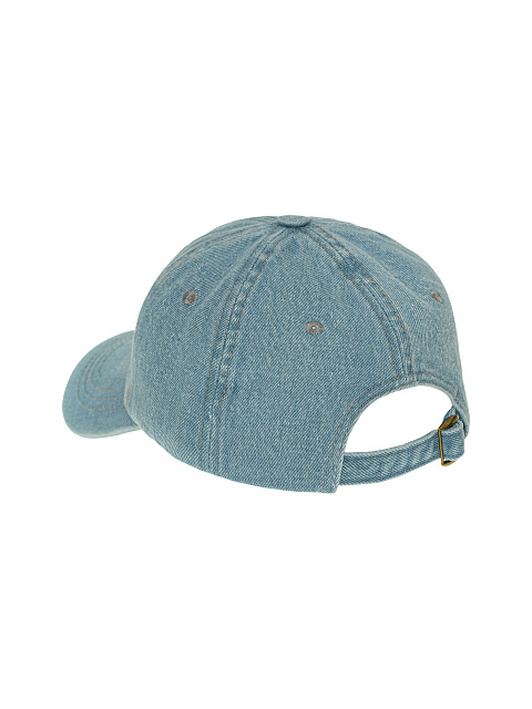 Light Blue & Grey YD Embroidered Denim Cap, 3