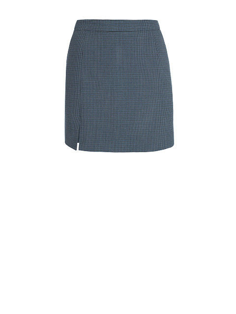 Fog Blue Houndstooth Corset & Skirt, 3 Fog Blue Houndstooth Corset & Skirt, 3