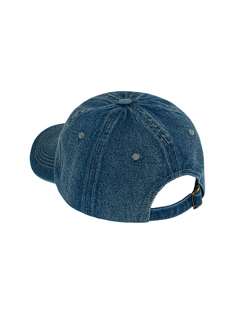 Blue & Light Blue YD Embroidered Denim Cap, 3 Blue & Light Blue YD Embroidered Denim Cap, 3