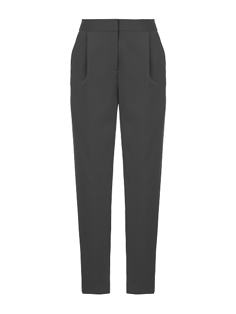 Grey Double-Breasted Peplum Pantsuit, 3 Grey Double-Breasted Peplum Pantsuit, 3
