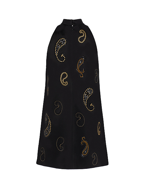 Mini dress with paisley pattern, 2