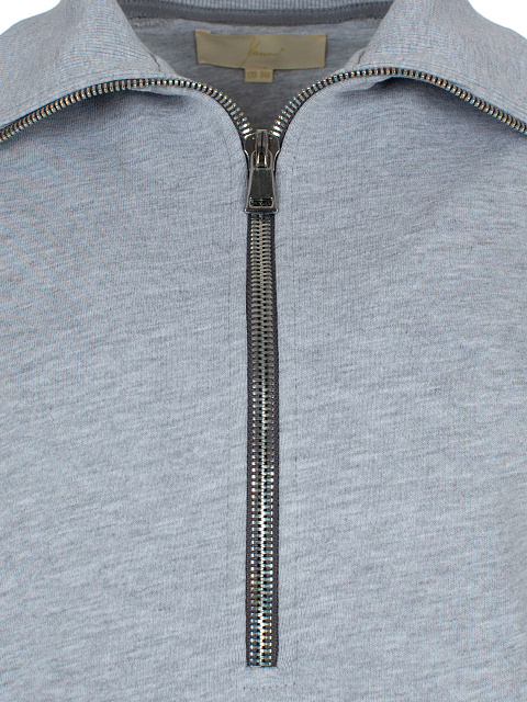 Grey Embroidered Jersey Suit, 6