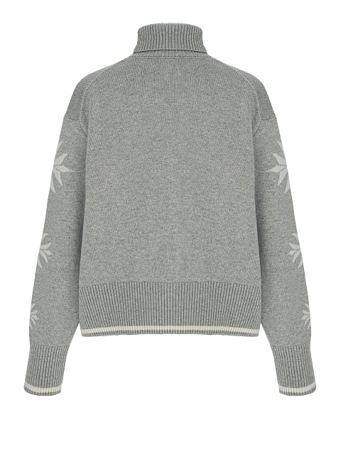 Gray wool sweater, 2