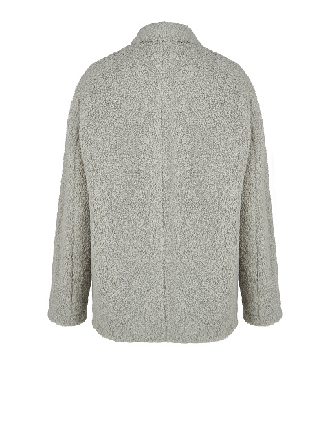 Grey Faux Fur Jacket, 3