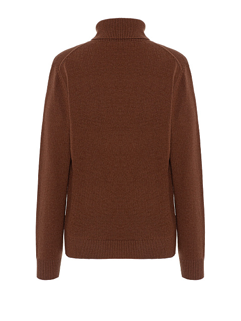 Terracotta cashmere turtleneck, 2
