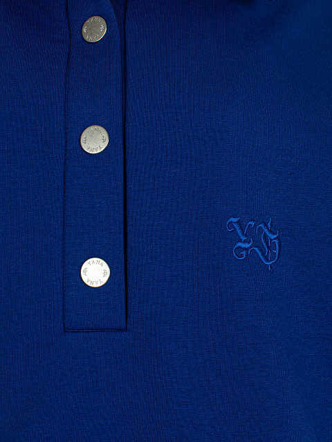 Electric Blue Jersey Suit, 4