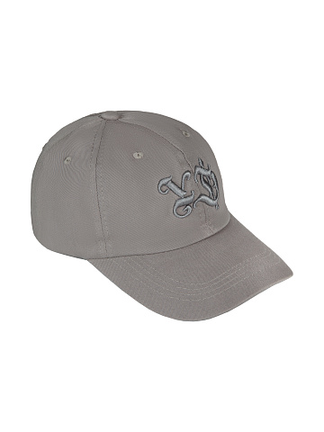 Mono Grey Cap With Embroidery, 1