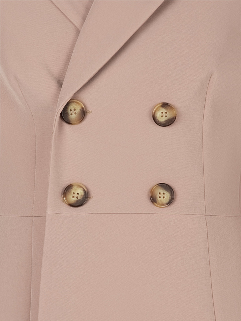 Pale Rose Double-Breasted Peplum Pantsuit, 4 Pale Rose Double-Breasted Peplum Pantsuit, 4