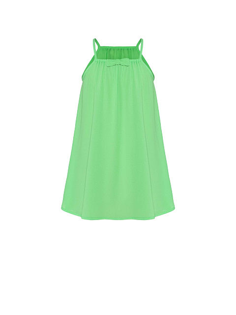 Green chiffon dress for children, 1