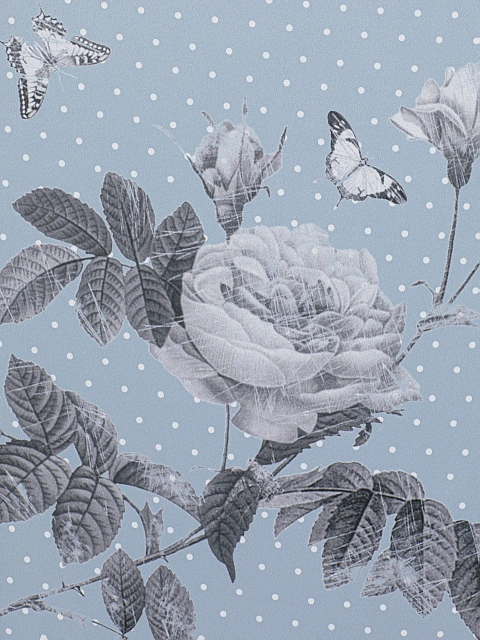 Blue Crush print scarf, 3