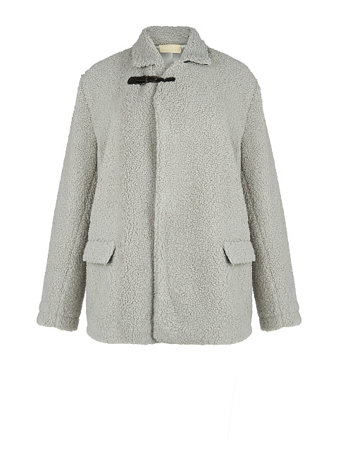Grey Faux Fur Jacket, 2