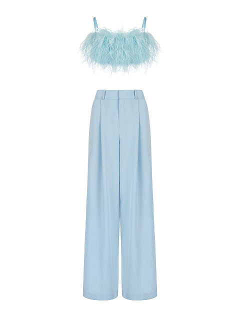 Light Blue Palazzo Pants, 7 Light Blue Palazzo Pants, 7