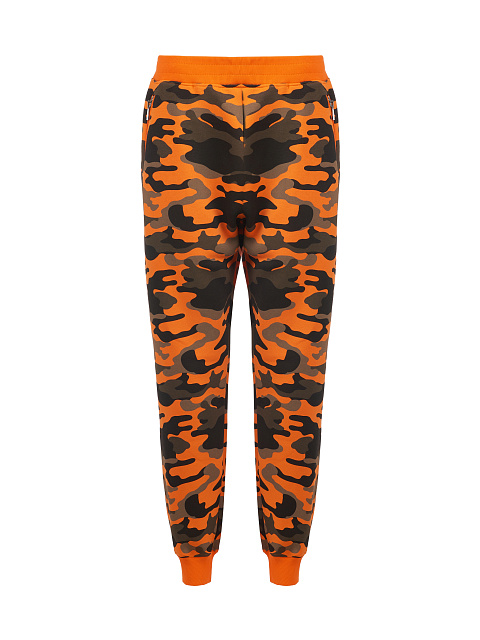 Orange Camouflage Jersey Suit, 3