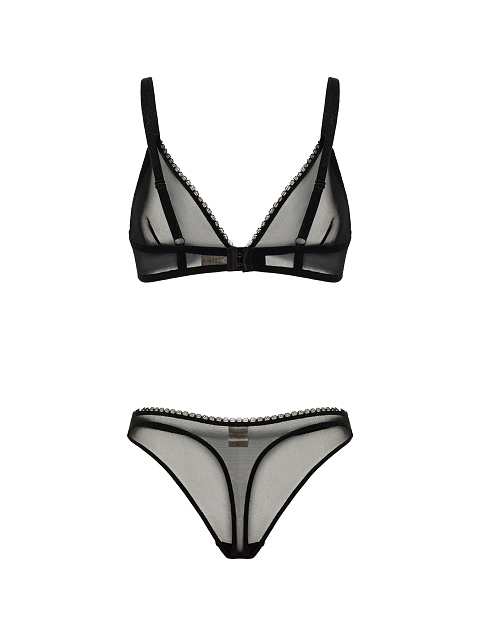 Black Mesh Lingerie Set, 2 Black Mesh Lingerie Set, 2