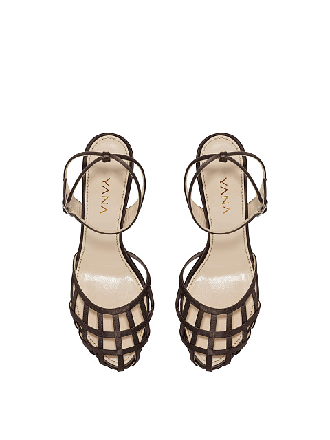 Leather sandals, 5