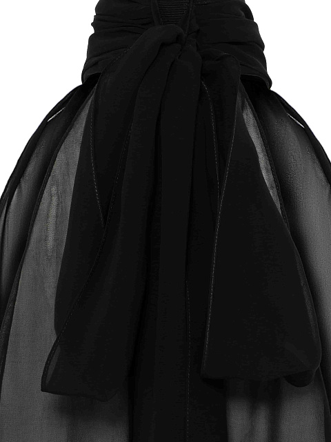 Black chiffon top, 3 Black chiffon top, 3