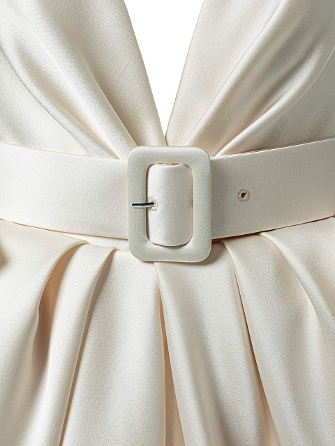 Milk‑colored mini dress, 5