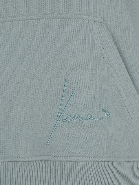 Grey & Blue Dragon Embroidered Jersey Suit, 3