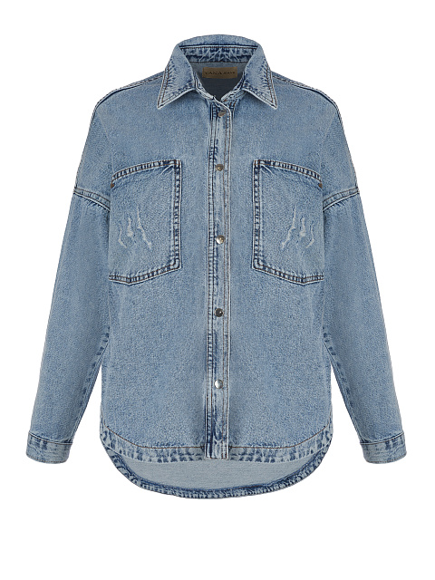 Light Blue Denim Shirt, 1