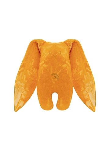 Orange Tie Dye & Orange Embroidery "Bunny" Toy, 1