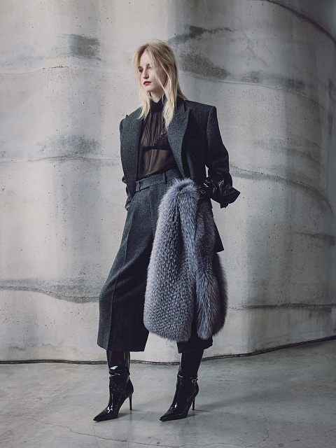 Wool culotte trousers, 3 Wool culotte trousers, 3