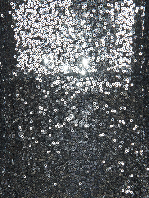 Silver Sequined Mini Dress, 3 Silver Sequined Mini Dress, 3