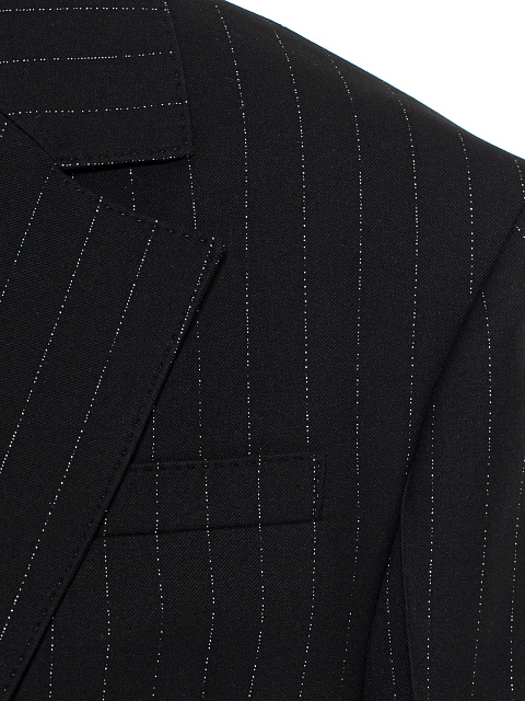 Black striped jacket, 4