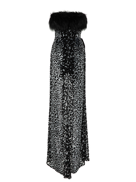 Devoré velvet dress, 2