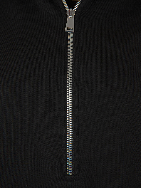 Black & Neon Green YD Embroidered Jersey Suit, 4