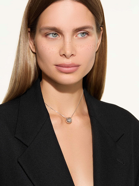 White gold pendant necklace, 2