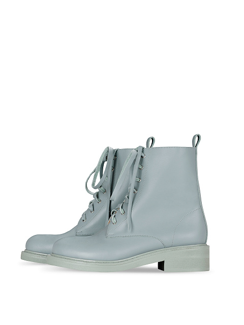 Light Blue Leather Boots, 1