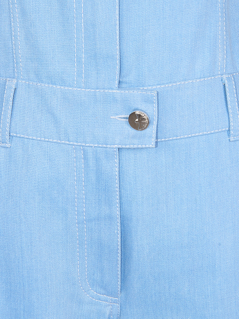 Light Blue Denim Jumpsuit, 4